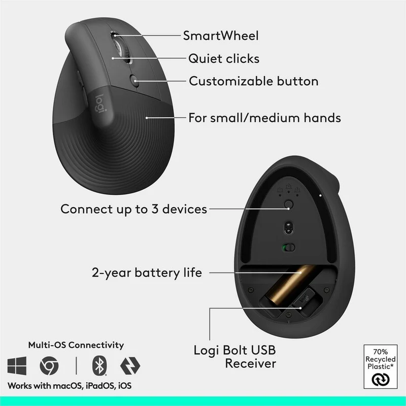 Logitech Wave Keys and Lift Combo 920-013610