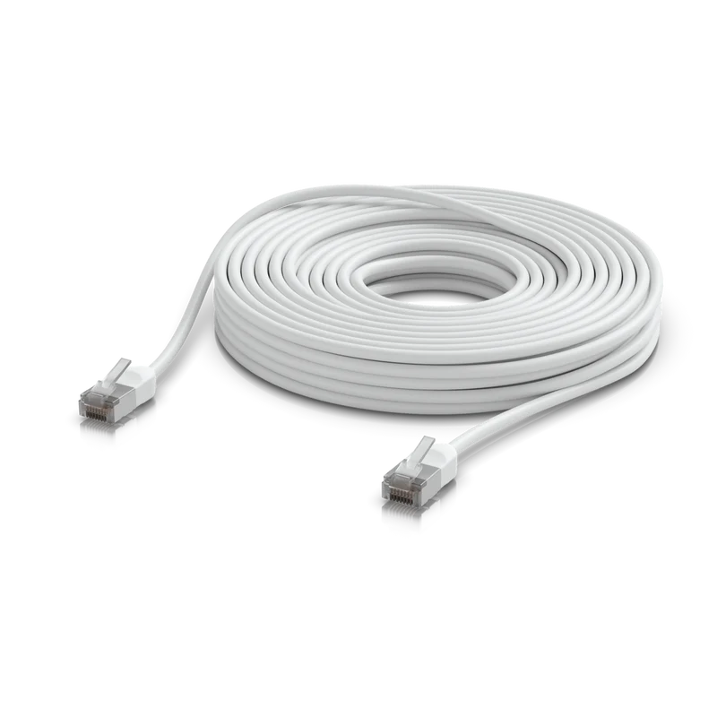 Câbles, connecteurs et adaptateurs Ubiquiti UACC-CABLE-PATCH-EL-C6A-12M-W