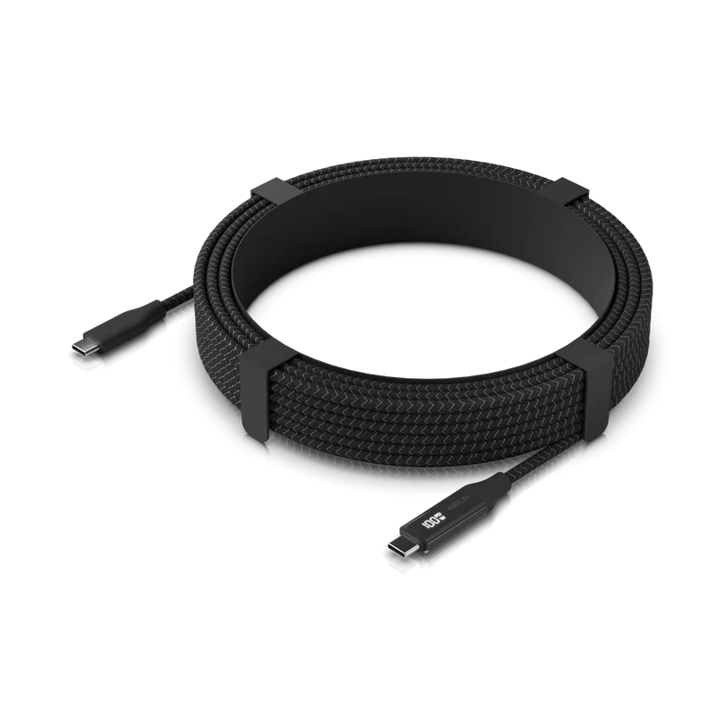 Câbles, connecteurs et adaptateurs Ubiquiti UACC-CABLE-USB-100W-0.3M-BK