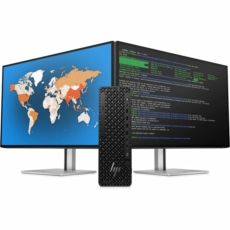 Station de travail HP Z2 G1i - Intel Core Ultra 5 235 - 32 Go - SSD 1 To - Compact - Noir BN5E2UT#ABC