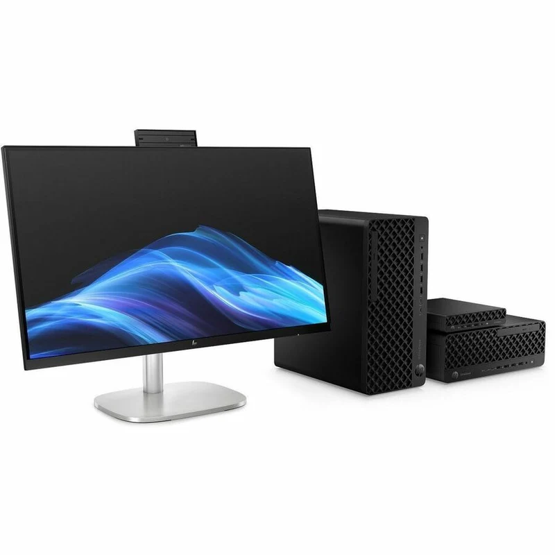 Ordinateur de bureau HP EliteDesk 8 G1i - Intel Core Ultra 5 235 - Technologie vPro - 16 Go - SSD 512 Go - Compact - Jack Black BH9E4UT#ABC