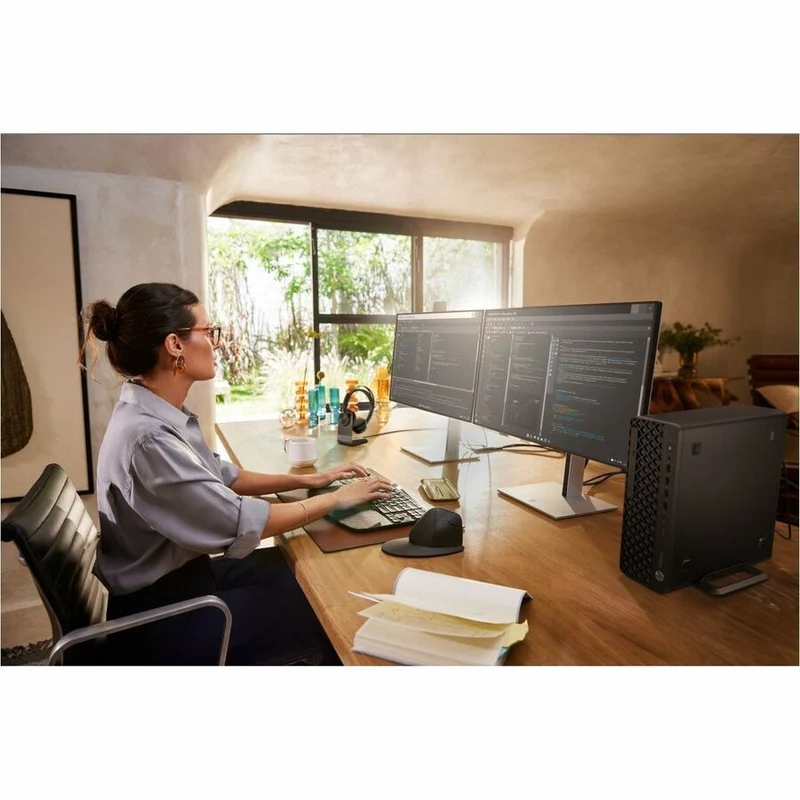 Ordinateur de bureau HP EliteDesk 8 G1i - Intel Core Ultra 5 235 - Technologie vPro - 16 Go - SSD 512 Go - Compact - Jack Black BH9E4UT#ABC
