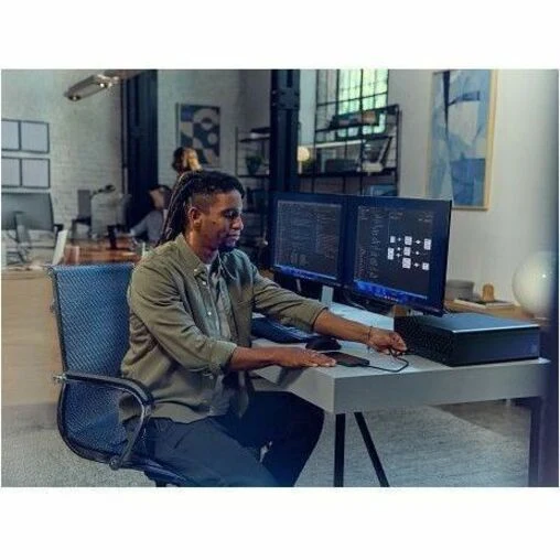 Ordinateur de bureau HP EliteDesk 8 G1i - Intel Core Ultra 5 235 - Technologie vPro - 16 Go - SSD 512 Go - Compact - Jack Black BH9E4UT#ABC