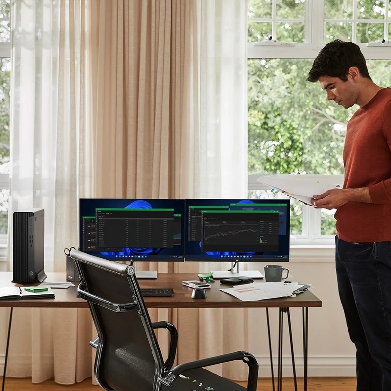 Ordinateur de bureau HP Elite 600 G9 - Intel Core i5 12e génération i5-12500 - Technologie vPro - 16 Go - SSD 256 Go - Format compact 83K82UT#ABA