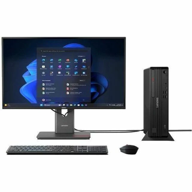 Ordinateur de bureau Lenovo ThinkCentre M70s Gen 6 12YK001AUS avec IA - Intel Core Ultra 5 225 - 16 Go - SSD 512 Go - Compact - Noir 12YK001AUS