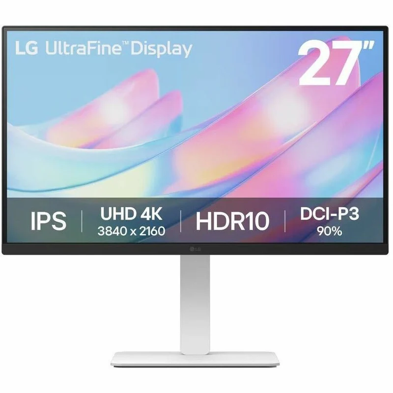 Moniteur LCD LG UltraFine 27US550-W 27" (68,6 cm) 4K UHD - Format 16:9 - Blanc 27US550-W