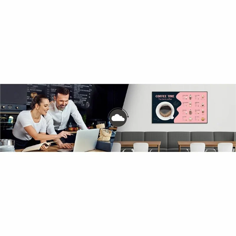 Panneau d'affichage ultra-mince LG 43" UHD avec webOS 6.0 et sécurité avancée 43UH5N-M