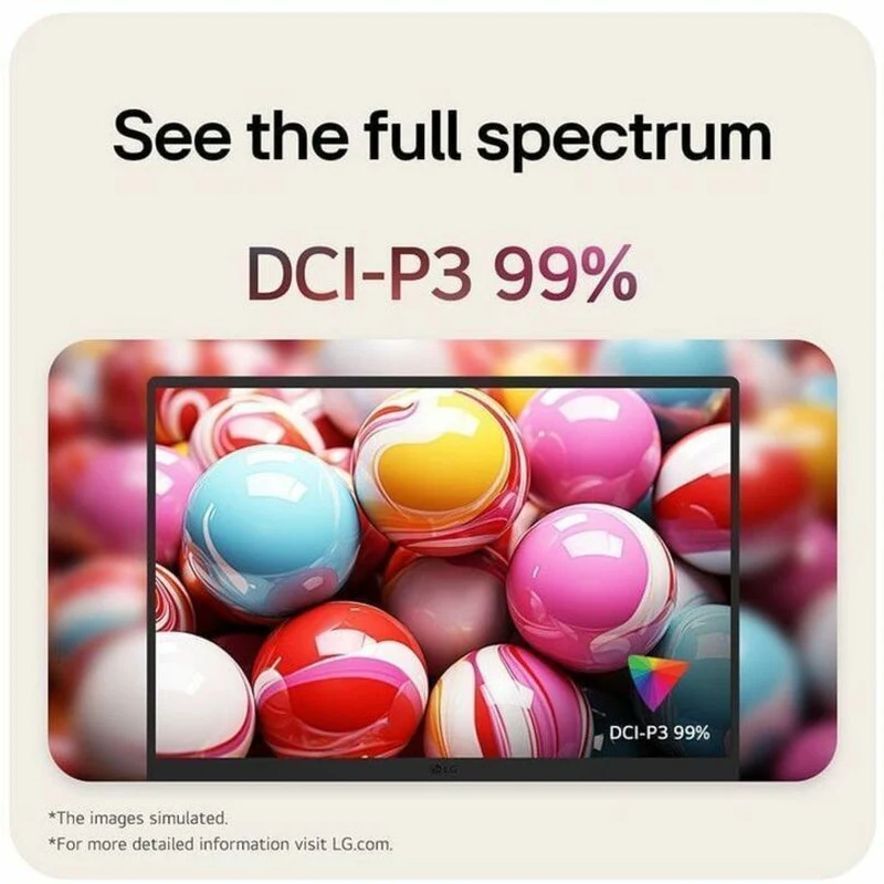 Moniteur LED LG gram+view 17MT70 17" Classe WQXGA - 16:10 - Argent titane, Noir 17MT70.ASDA8
