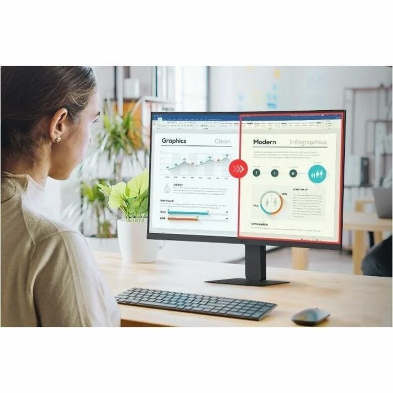 Moniteur LCD incurvé LG 24U421A-B Full HD 24 pouces - Format 16:9 - Noir 24U421A-B