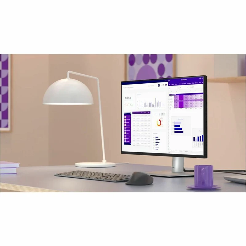 Moniteur LED Full HD Dell P2725H 27 pouces - Format 16:9 - Noir et argent