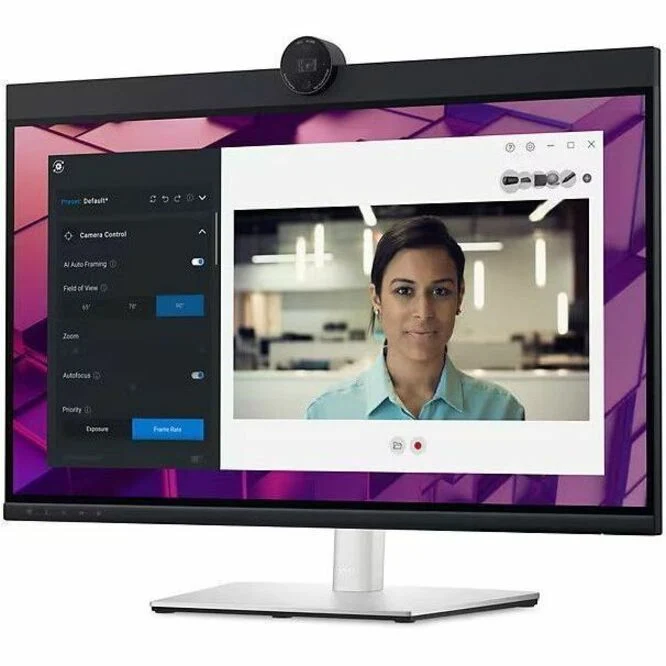 Moniteur LED Dell P2724DEB 27" avec webcam WQHD - Format 16:9 - Noir et argent