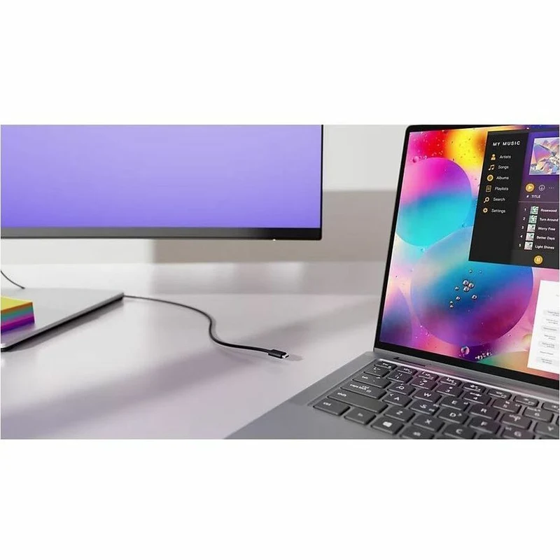 Moniteur LED incurvé Dell UltraSharp U3824DW 38" (3824 cm) WQHD+ - Format 21:9 - Noir et argent