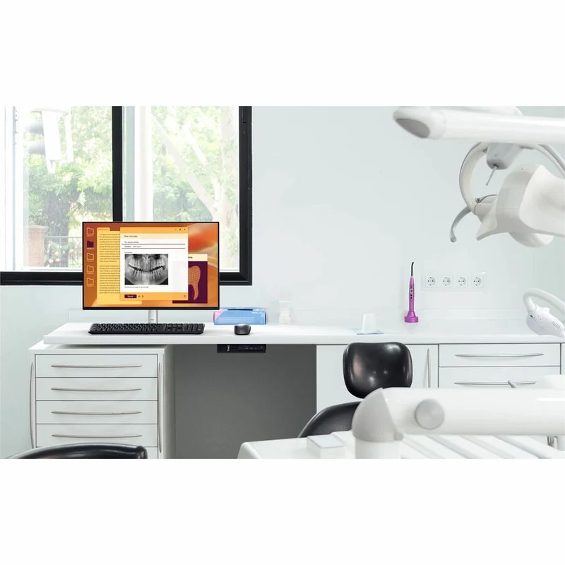 Ordinateur de bureau Dell Pro Micro QCM1255 - AMD Ryzen 5 8500GE - 16 Go - SSD 256 Go - Micro PC H25P0