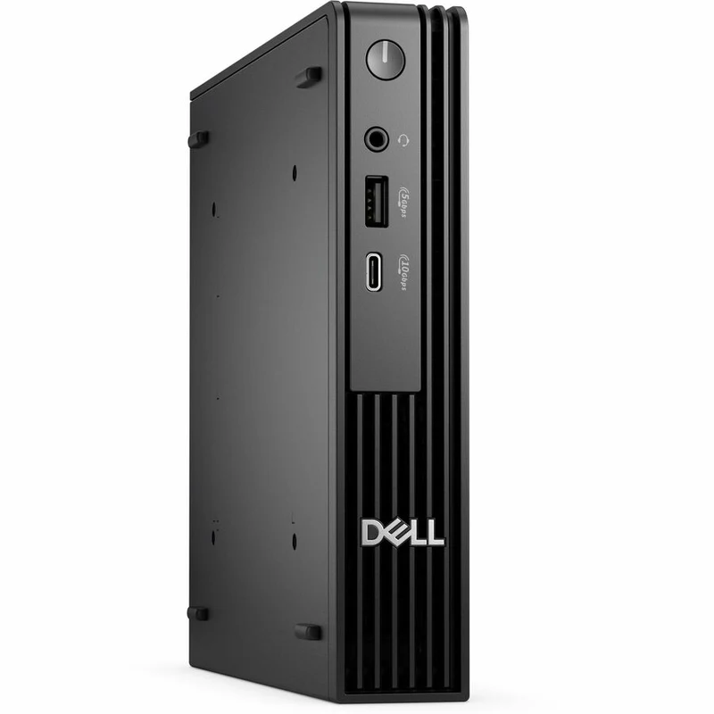 Ordinateur de bureau Dell Pro Micro QCM1255 - AMD Ryzen 5 8500GE - 16 Go - SSD 256 Go - Micro PC H25P0