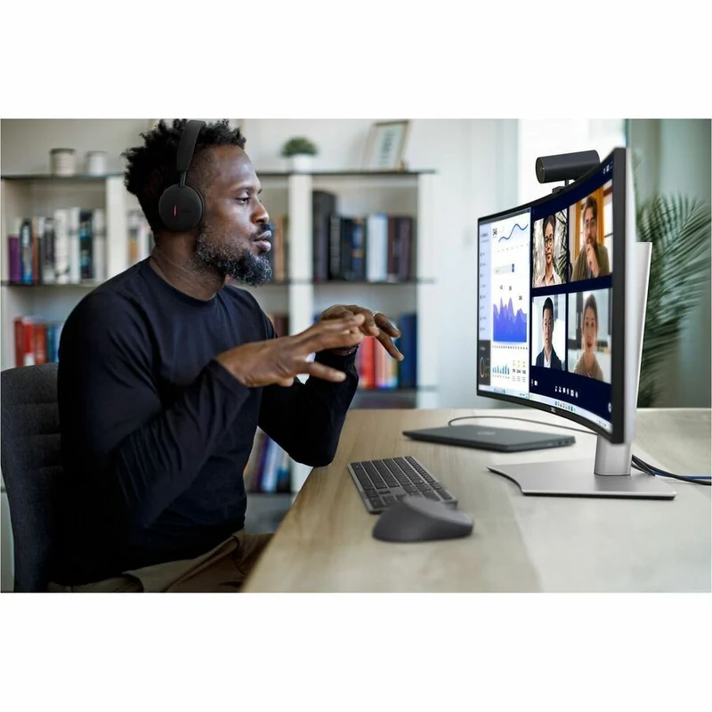 Moniteur LED incurvé Dell UltraSharp U3425WE 34" UW-QHD - Format 21:9 - Noir et argent