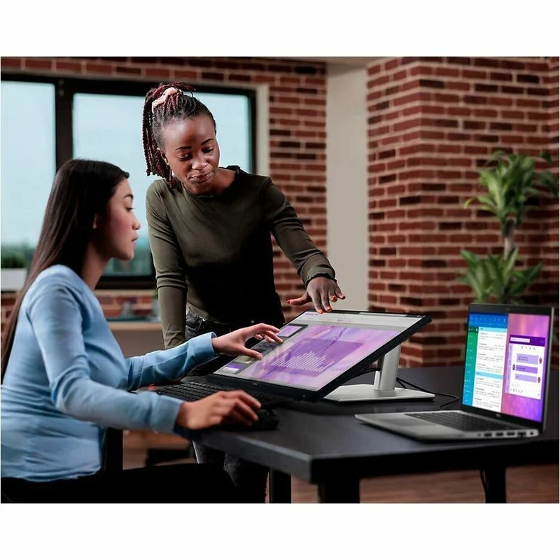 Moniteur tactile LED Dell P2424HT 24 pouces - Format 16:9 - Temps de réponse de 5 ms