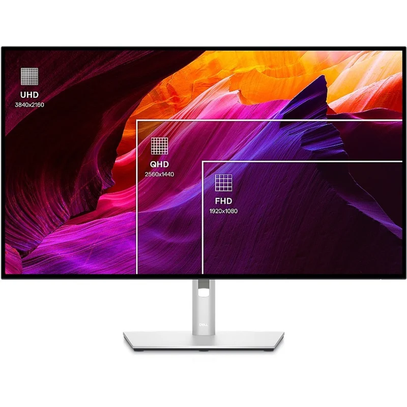 Moniteur LCD Dell UltraSharp U2723QE 27" (68,6 cm) 4K UHD - Format 16:9 - Noir et argent - DELL-U2723QE