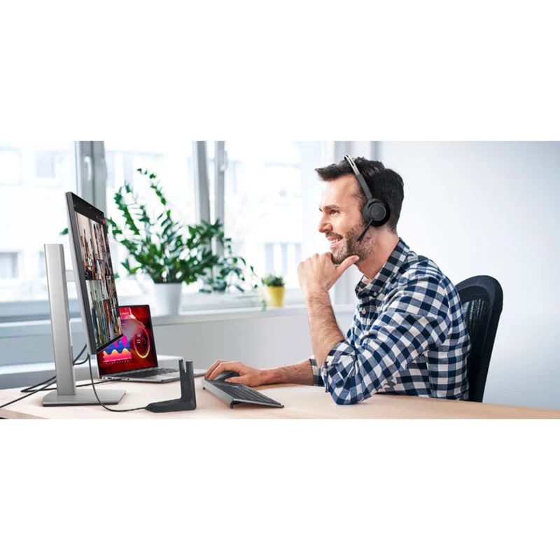 Moniteur LCD Dell UltraSharp U2723QE 27" (68,6 cm) 4K UHD - Format 16:9 - Noir et argent - DELL-U2723QE