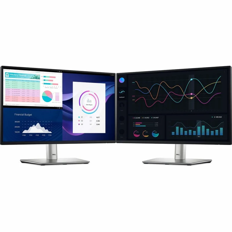 Moniteur LED Full HD Dell P2225H 22 pouces - Format 16:9 - Noir et argent