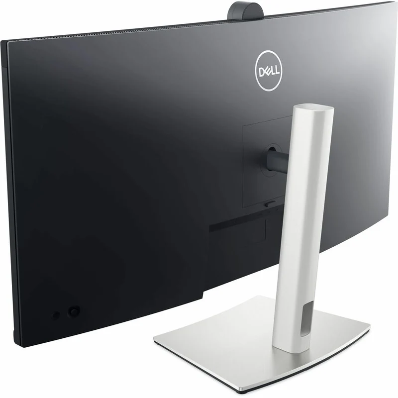 Moniteur LED incurvé Dell P3424WEB 34" avec webcam, résolution UW-QHD et format 21:9, noir et argent