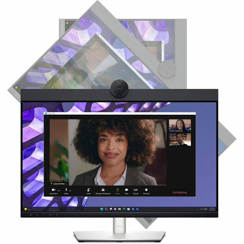 Moniteur LED Full HD 24 pouces Dell P2424HEB avec webcam - Format 16:9