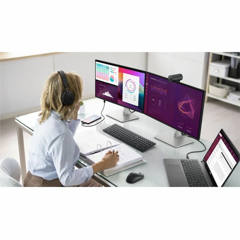 Moniteur LED Full HD Dell P2425HE 24 pouces - Format 16:9 - Noir et argent