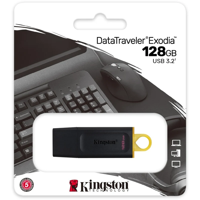 Clé USB 128 (Gen 3.2) Kingston DataTraveler Exodia 1 Go DTX/128 Go