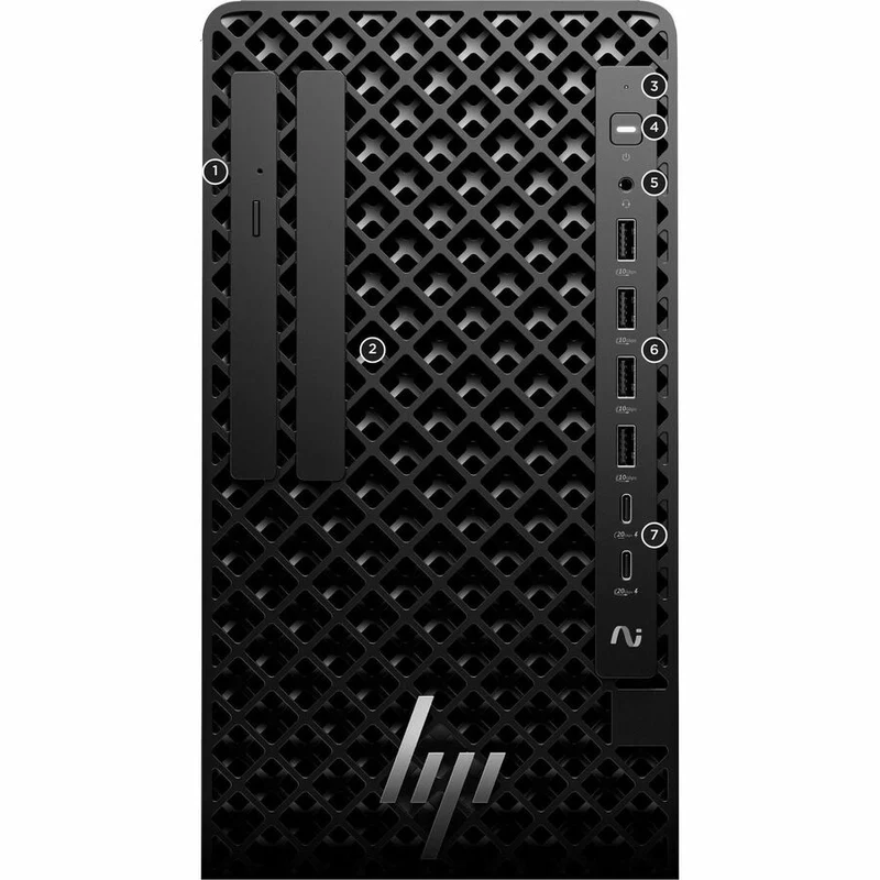 Ordinateur de bureau HP Z1 G1i - Intel Core Ultra 5 235 - 32 Go - SSD 1 To - Tour - Noir BS7N2UT#ABA