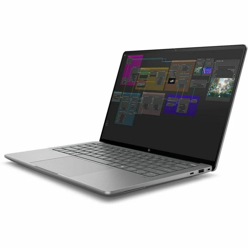Station de travail mobile tactile HP ZBook Ultra G1a 14" - 2.8K - AMD Ryzen AI MAX PRO 390 - 64 Go - Clavier anglais - Argent météore - Smart Buy BF6U2UT#ABA