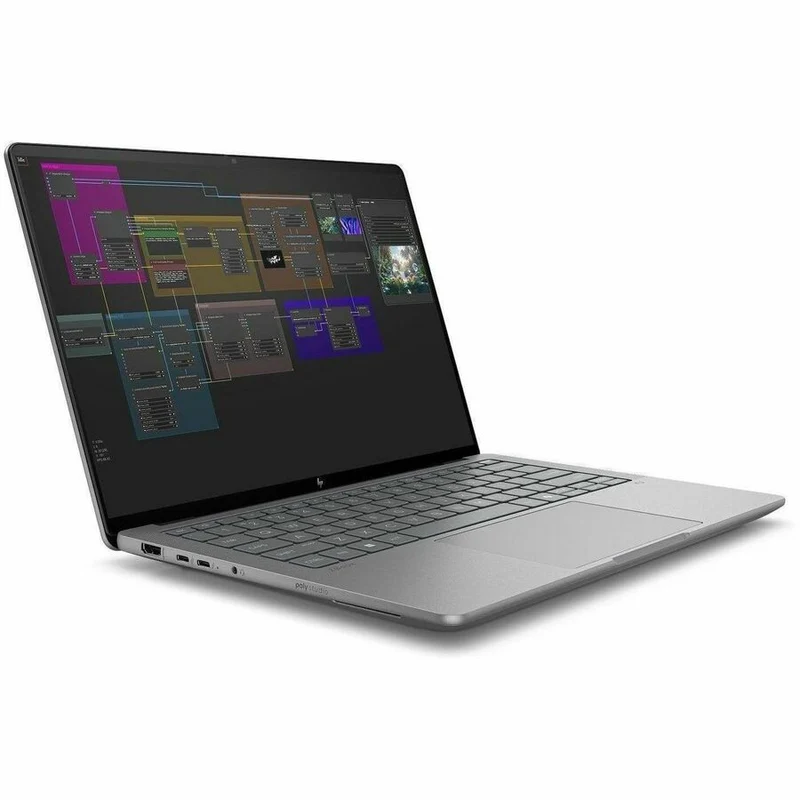 Station de travail mobile tactile HP ZBook Ultra G1a 14" - 2.8K - AMD Ryzen AI MAX PRO 390 - 64 Go - Clavier anglais - Argent météore - Smart Buy BF6U2UT#ABA