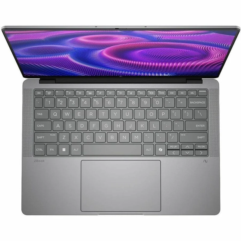 Station de travail mobile tactile HP ZBook Ultra G1a 14" - 2.8K - AMD Ryzen AI MAX PRO 390 - 64 Go - Clavier anglais - Argent météore - Smart Buy BF6U2UT#ABA