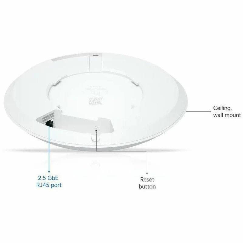 Point d'accès sans fil Ubiquiti U7 double bande Wi-Fi 7 longue portée IEEE 802.11n/ac/ax/be/v/r/k 4.30 Gbit/s U7-LR