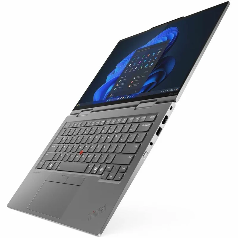 Ordinateur portable convertible 2 en 1 Lenovo ThinkPad X1 Gen 10 Aura Edition 21Q000D5CA, écran tactile 14 pouces - WUXGA - 60 Hz - Intel Core Ultra 5 2e génération 225U - Plateforme Intel Evo - 16 Go - SSD 512 Go - Clavier français canadien - Gris 21Q000D5CA