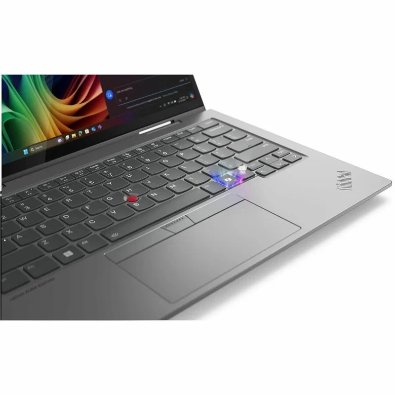 Ordinateur portable convertible 2 en 1 Lenovo ThinkPad X1 Gen 10 Aura Edition 21Q000D5CA, écran tactile 14 pouces - WUXGA - 60 Hz - Intel Core Ultra 5 2e génération 225U - Plateforme Intel Evo - 16 Go - SSD 512 Go - Clavier français canadien - Gris 21Q000D5CA