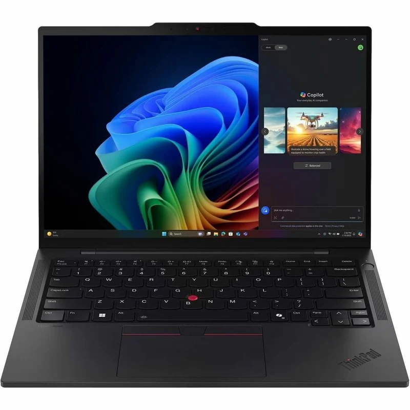 Ordinateur portable Lenovo ThinkPad T14s Gen 6 (21R10051US) 14" avec écran tactile - WUXGA - 60 Hz - Intel Core Ultra 7 2e génération 265U - Technologie vPro - 32 Go - SSD 512 Go - Clavier anglais - Noir (21R10051US)