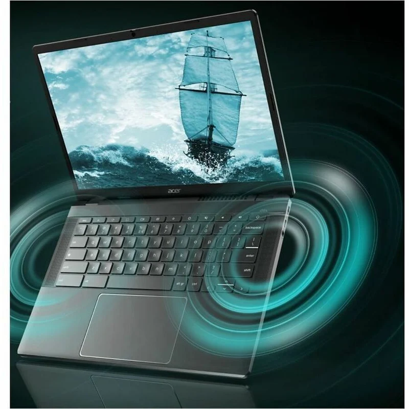 Acer Chromebook Plus 514 CBE574-1T-R1Z4 Chromebook tactile 14" - WUXGA - AMD Ryzen 5 7520C - 16 Go - SSD 256 Go - Clavier anglais (États-Unis) - Iron NX.KRDAA.002