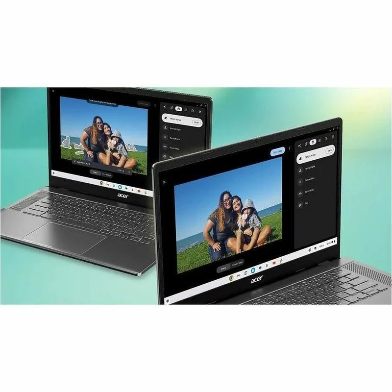 Acer Chromebook Plus 514 CBE574-1T-R1Z4 Chromebook tactile 14" - WUXGA - AMD Ryzen 5 7520C - 16 Go - SSD 256 Go - Clavier anglais (États-Unis) - Iron NX.KRDAA.002