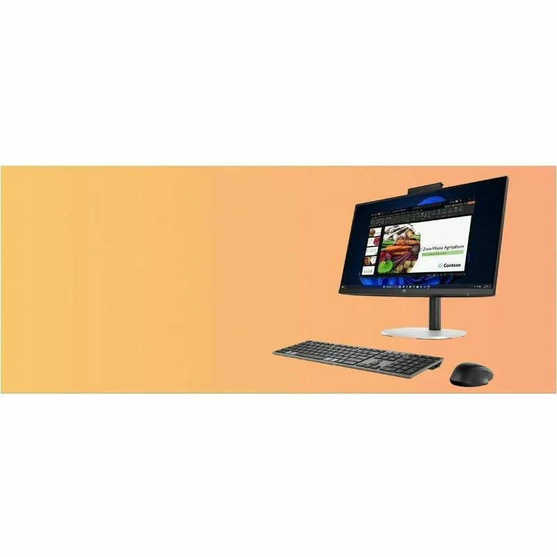 Ordinateur tout-en-un HP ProStudio 4 AiO G1i - Intel Core Ultra 7 265 - Technologie vPro - 16 Go - SSD 512 Go - Écran tactile Full HD 23.8" - Bureau C72S1UT#ABC