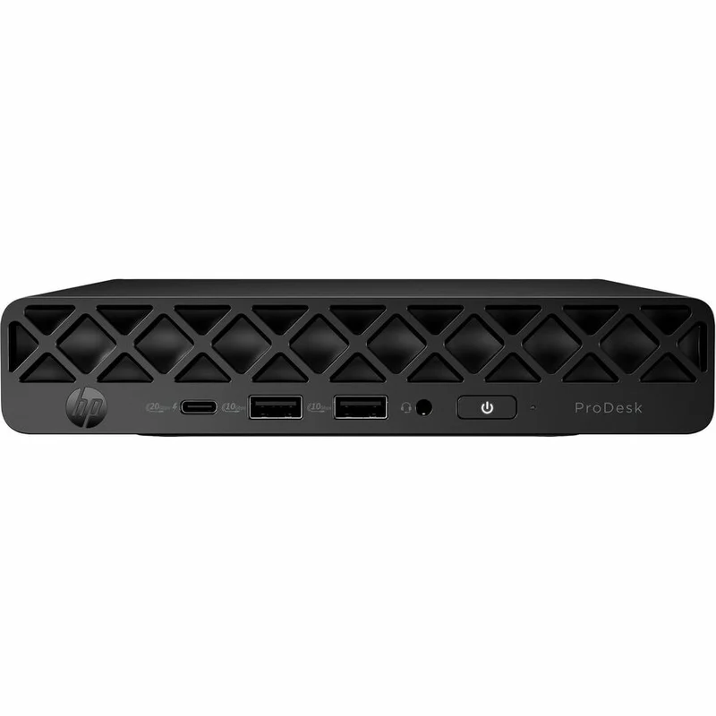 Ordinateur de bureau HP ProDesk 4 G1i - Intel Core Ultra 7 265T - Technologie vPro - 16 Go - SSD 256 Go - Mini ordinateur de bureau - Jack Black BS7M4UT#ABC