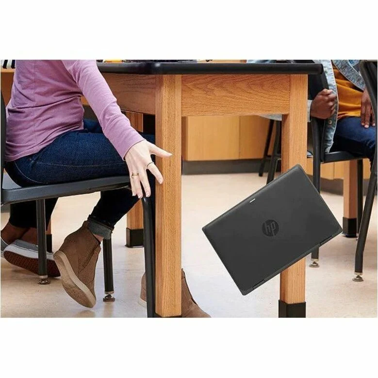Chromebook convertible 2 en 1 HP Fortis Flip G1m 11.6" (écran tactile) - HD - Octa-core (ARM Cortex A76 + Cortex A55) - 8 Go - 64 Go de mémoire flash - Clavier anglais et français - Noir de jais - Smart Buy B61BKUT#ABL