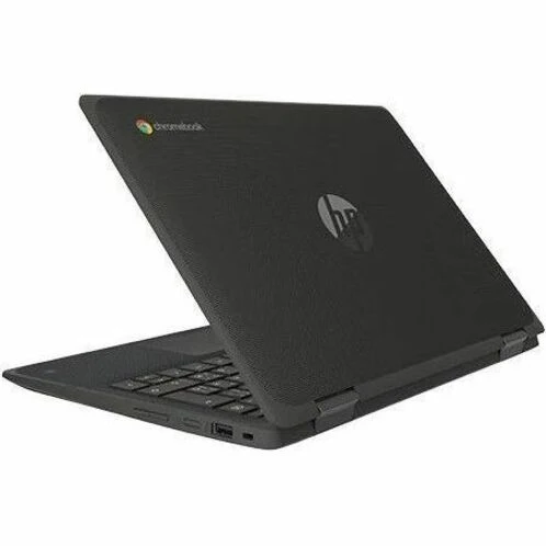 Chromebook convertible 2 en 1 HP Fortis Flip G1m 11.6" (écran tactile) - HD - Octa-core (ARM Cortex A76 + Cortex A55) - 8 Go - 64 Go de mémoire flash - Clavier anglais et français - Noir de jais - Smart Buy B61BKUT#ABL