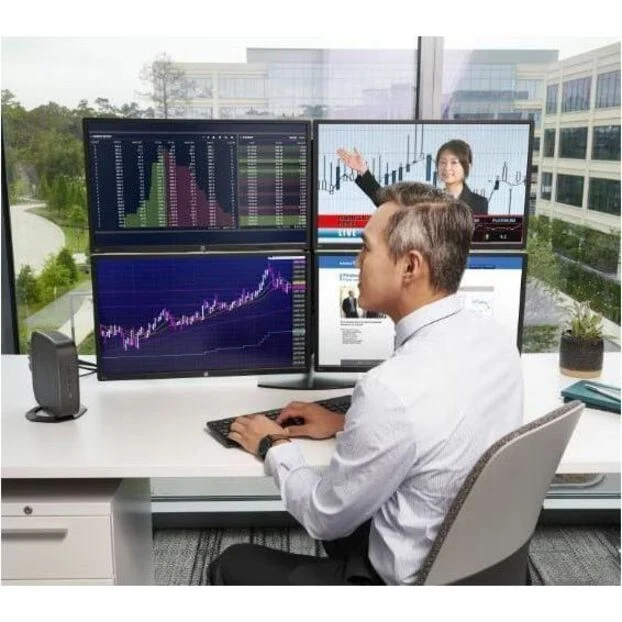 Client léger HP Elite t660 - Processeur Intel U300E Penta-core (5 cœurs) 1.10 GHz B94VGUT#ABC