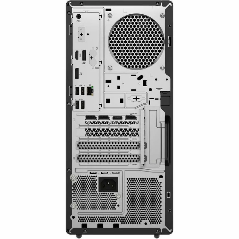 Ordinateur de bureau Lenovo ThinkCentre M90t Gen 6 12YRS01200 - Intel Core Ultra 7 2e génération 265 - Technologie vPro - 32 Go - SSD 1 To - Tour - Noir 12YRS01200
