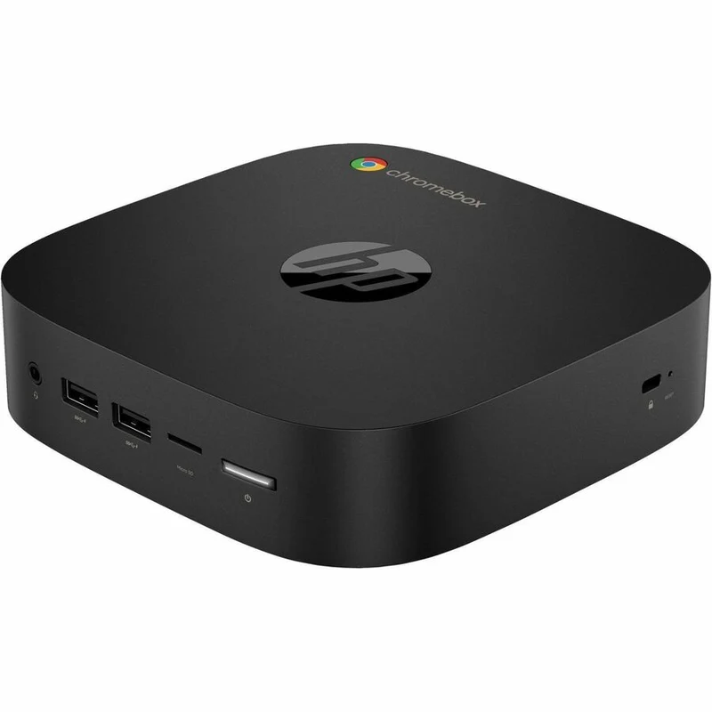 HP Chromebox G4 Chromebox - Intel Celeron 7305 - 4 Go - Mémoire flash 64 Go - Mini ordinateur de bureau - Smart Buy 8R2T4UT#ABL