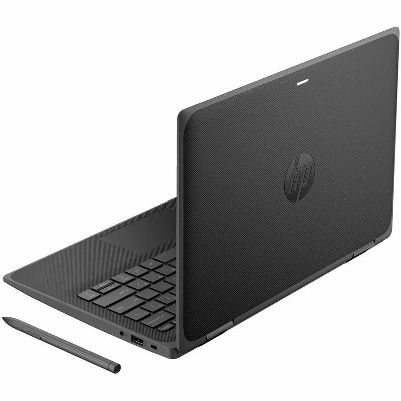 Ordinateur portable 2 en 1 convertible et robuste HP Pro x360 Fortis G11 avec écran tactile 11.6 pouces - HD - Intel N200 série N - Technologie vPro - 8 Go - SSD 256 Go - Clavier anglais et français - Noir Jack 7L309UT#ABL