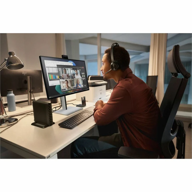 Ordinateur de bureau HP EliteDesk 8 G1i - Intel Core Ultra 5 235T - Technologie vPro - 16 Go - SSD 256 Go - Mini ordinateur de bureau - Jack Black BQ4B5UT#ABC