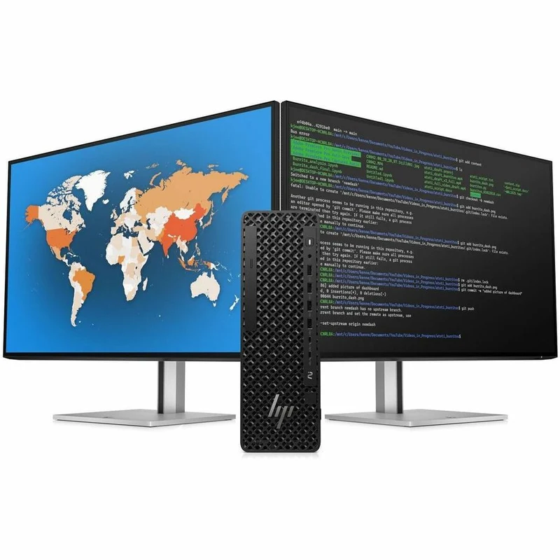 Station de travail HP Z2 G1i - Intel Core Ultra 9 285K - 32 Go - SSD 1 To - Compact - Noir BN5M5UT#ABA
