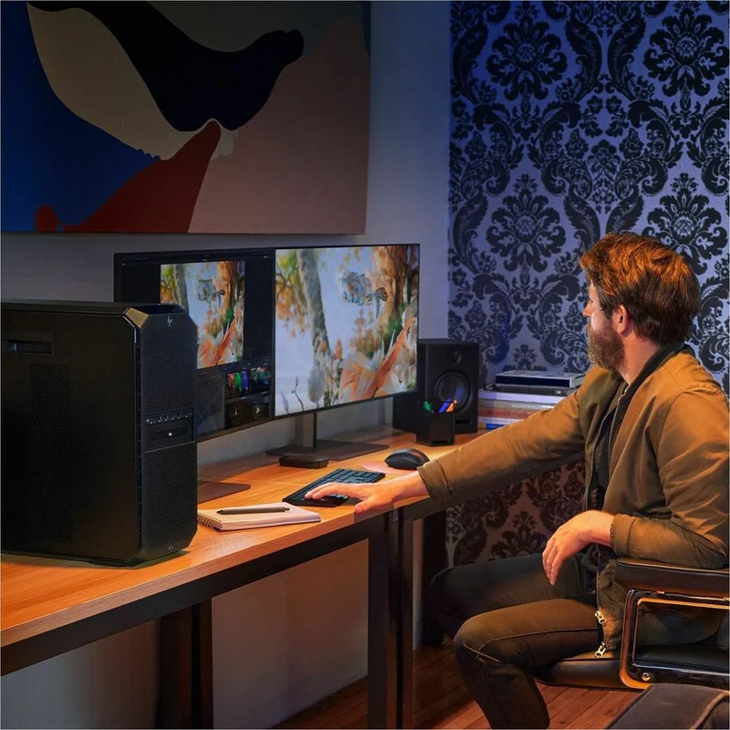 Station de travail HP Z6 G5 A - 1 x AMD Ryzen Threadripper PRO 7955WX - 32 Go - SSD 1 To - Tour - Noir - Smart Buy BG9B8UT#ABA