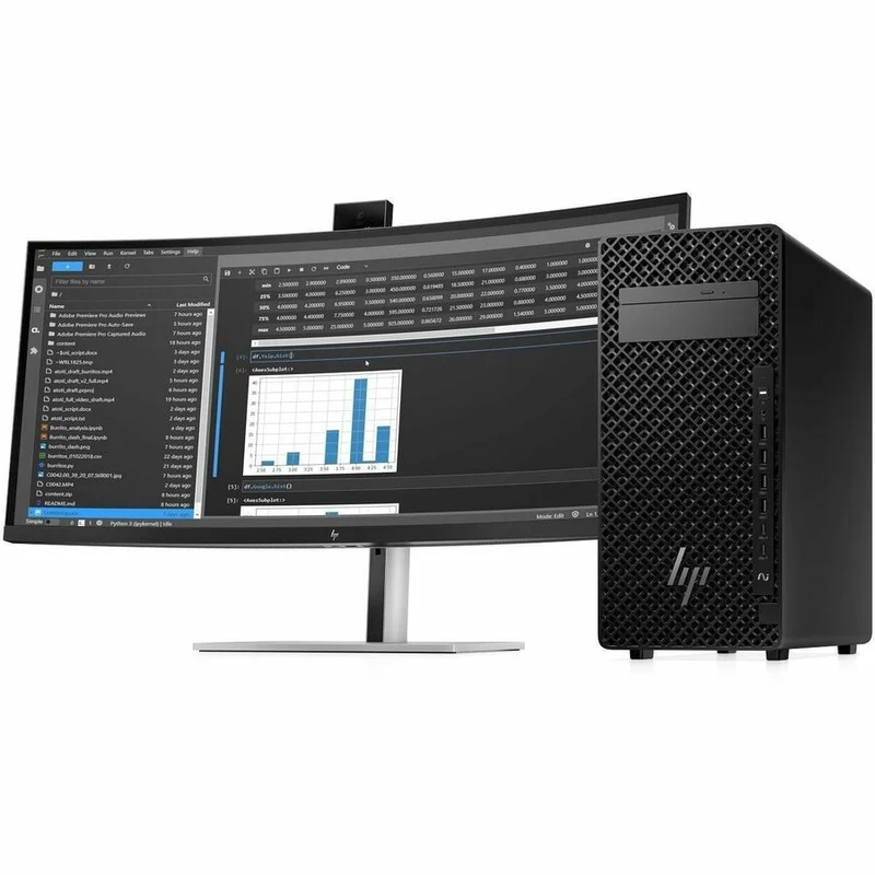 Station de travail HP Z2 G1i - Intel Core Ultra 5 245K - 32 Go - SSD 1 To - Tour - Noir BN6W8UT#ABA