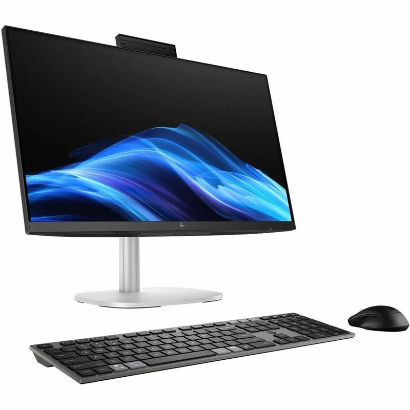 Ordinateur tout-en-un HP EliteStudio 8 AiO G1i - Intel Core Ultra 5 235 - Technologie vPro - 32 Go - SSD 512 Go - Écran Full HD 23.8" - Ordinateur de bureau - Argent Pike C7RR2UT#ABC
